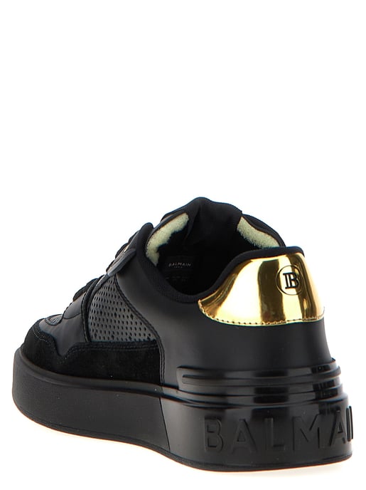 Zapatillas de piel de ternera negras Balmain - Image 3