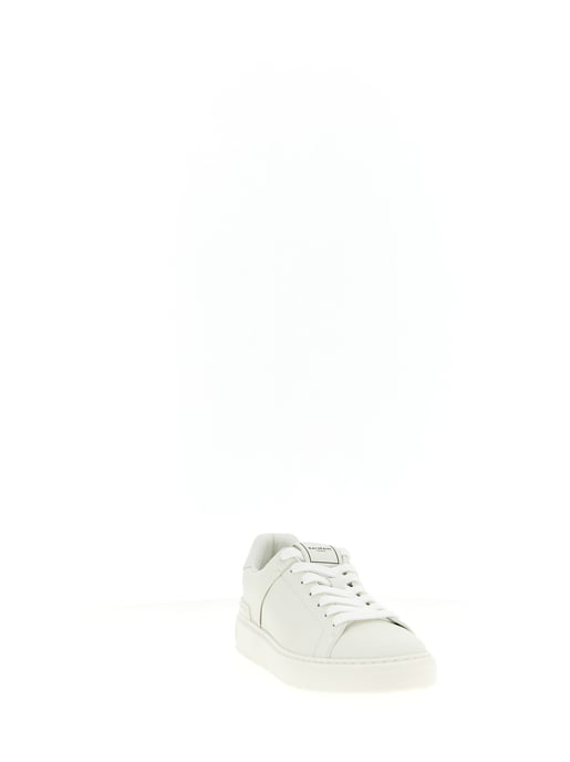 Zapatillas de Cuero de Ternera Blancas Balmain - Image 2