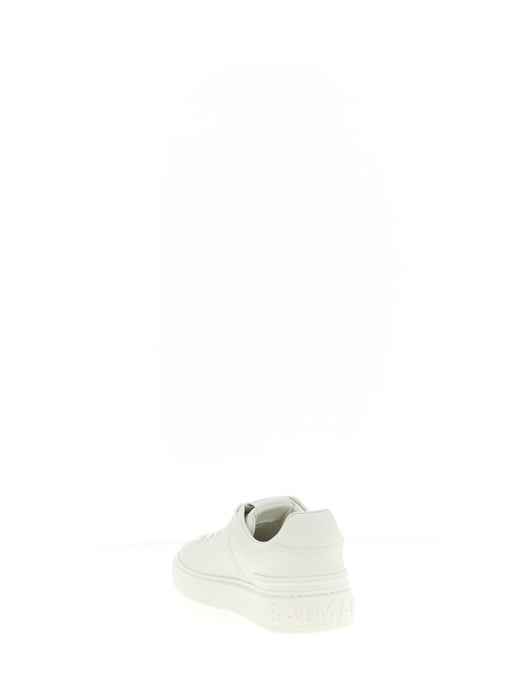 Zapatillas de Cuero de Ternera Blancas Balmain - Image 3