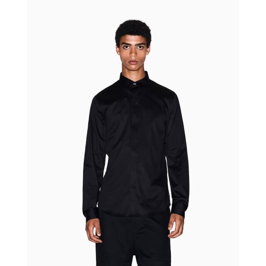 Armani Exchange Men's Shirt In Black - Image 5