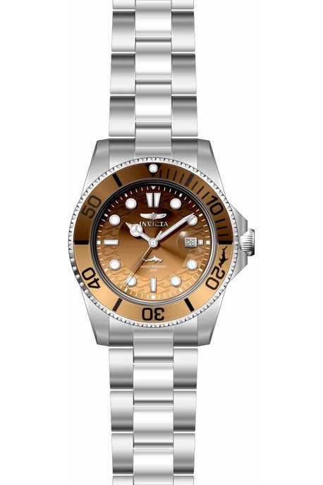 Invicta Pro Diver 50901 Reloj de hombre - Movimiento de cuarzo - Acero inoxidable con esfera marrón - 42 mm - Image 1