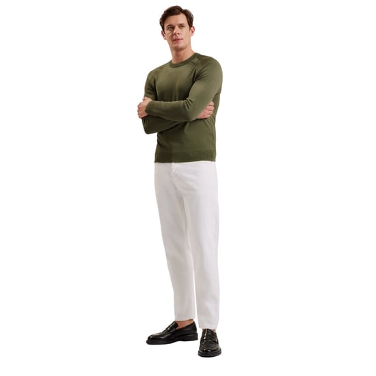 Jersey De Manga Larga Con Cuello Redondo Y Hombros Descubiertos Ted Baker Mmk Maywo - Image 4