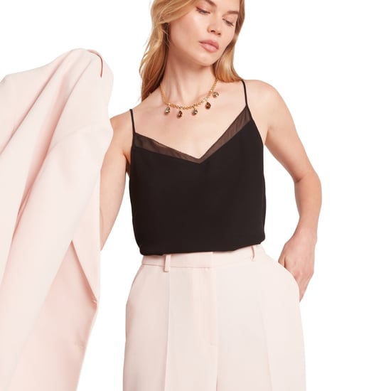 Top De Tirantes Negro Con Inserciones De Gasa Lulea De Ted Baker - Image 3