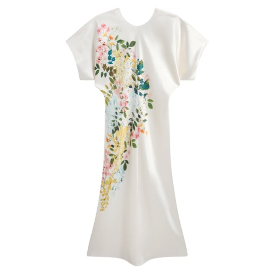 Vestido Columna Color Marfil Con Mangas Holgadas Y Corte Entallado De Ted Baker Myzan - Image 1