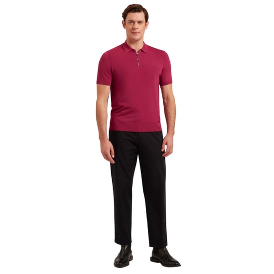 Polo De Rayón Con Cremallera Mmk Daldin Ss De Ted Baker - Image 3