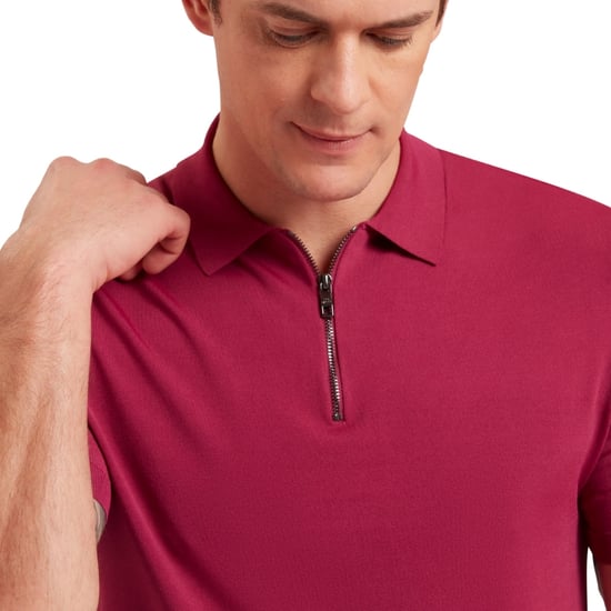 Polo De Rayón Con Cremallera Mmk Daldin Ss De Ted Baker - Image 5