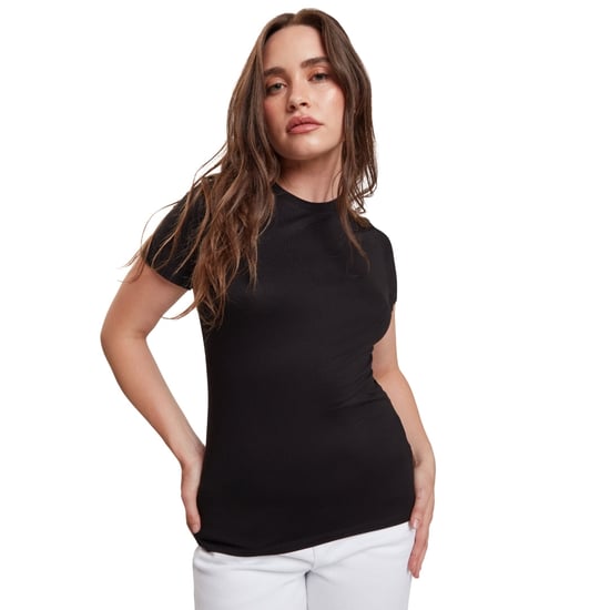 Camiseta Negra Ajustada Estampada De Ted Baker - Image 4