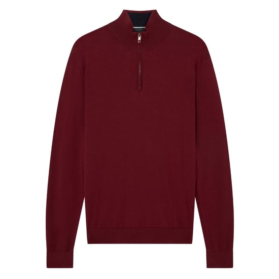 Media Cremallera Ted Baker Artiss Core Color Granate - Image 1