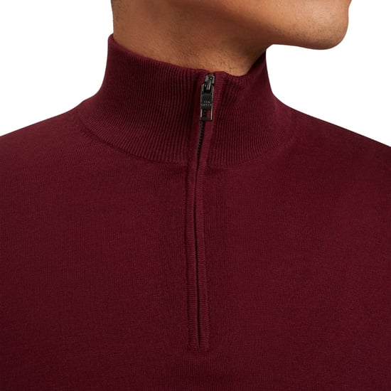 Media Cremallera Ted Baker Artiss Core Color Granate - Image 5