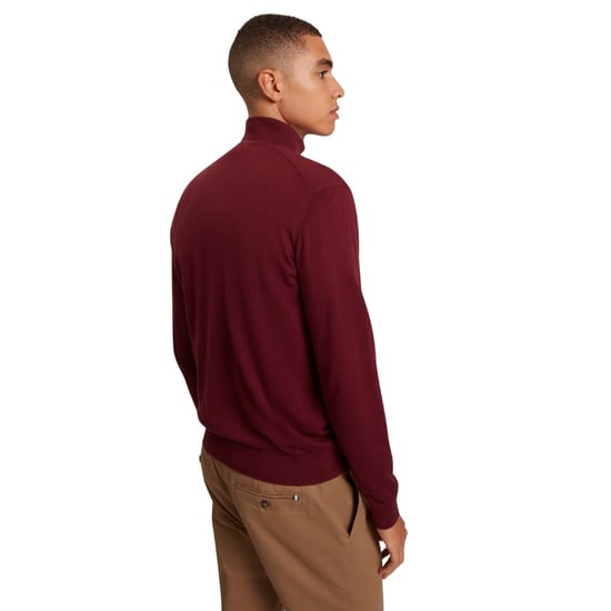 Media Cremallera Ted Baker Artiss Core Color Granate - Image 6