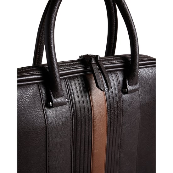 Bolso Para Portátil Y Documentos Ted Baker Never Striped De Pu Marrón - Image 3