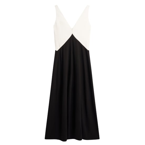 Vestido Midi Negro Con Paneles De Contraste Sucre De Ted Baker - Image 1