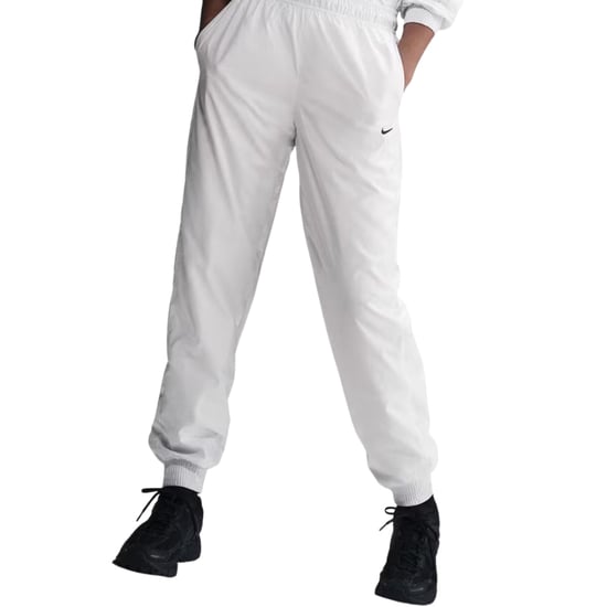 Pantalones Deportivos Nike Sportswear Classic Woven De Tiro Medio Y Corte Holgado En Color Blanco - Image 2