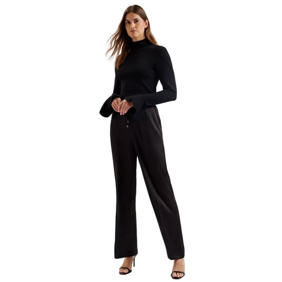 Pantalón Deportivo Negro De Pierna Ancha Satinado Umaibo De Ted Baker - Image 2