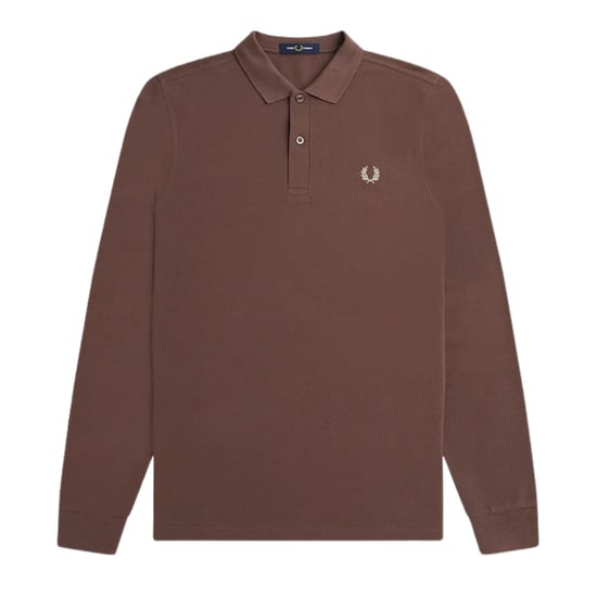 Polo Clásico De Manga Larga Fred Perry Brick - Image 1