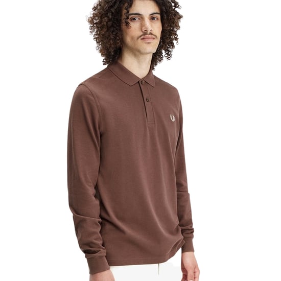 Polo Clásico De Manga Larga Fred Perry Brick - Image 2