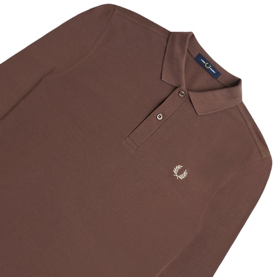 Polo Clásico De Manga Larga Fred Perry Brick - Image 4