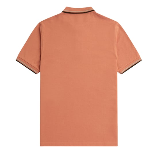 Polo Fred Perry Twin Tipped Color Óxido - Image 2
