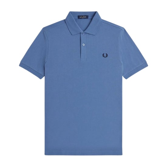 Polo Clásico Azul Medianoche De Fred Perry - Image 1