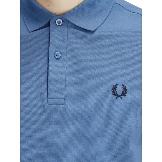 Polo Clásico Azul Medianoche De Fred Perry - Image 4