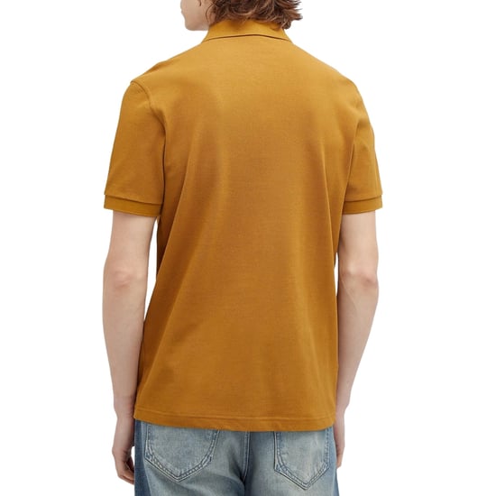 Polo Fred Perry Classic Color Azul Caramelo Oscuro Con Logo - Image 3
