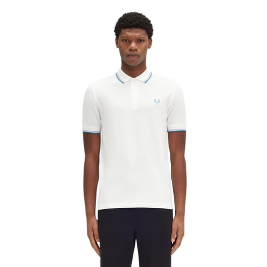 Polo Fred Perry De Blancanieves Con Doble Ribete - Image 3