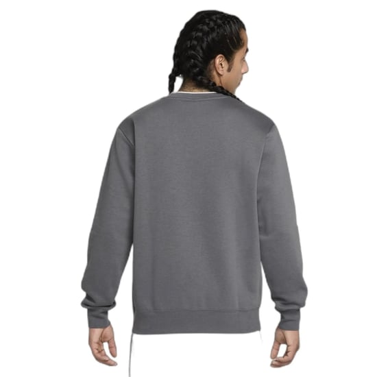 Sudadera Nike Air Crew Neck Fleece Gris - Image 3