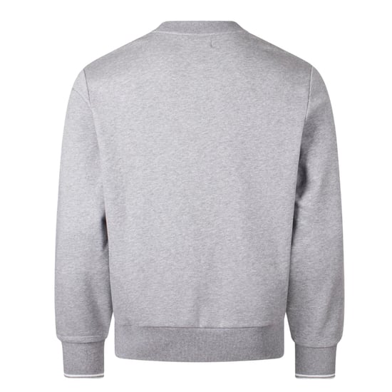 Jersey Fred Perry De Cuello Redondo Color Gris Acero - Image 2