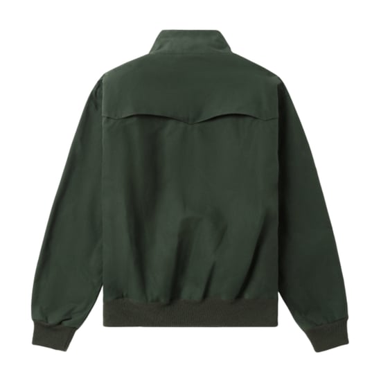 Chaqueta Harrington Encerada Verde Noche De Fred Perry, Fabricada En Inglaterra - Image 2
