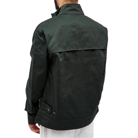 Chaqueta Harrington Encerada Verde Noche De Fred Perry - Image 3