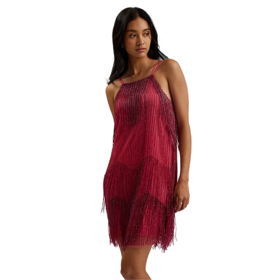 Minivestido Rosa Diveria De Ted Baker Con Borlas - Image 2