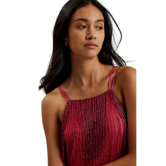 Minivestido Rosa Diveria De Ted Baker Con Borlas - Image 4