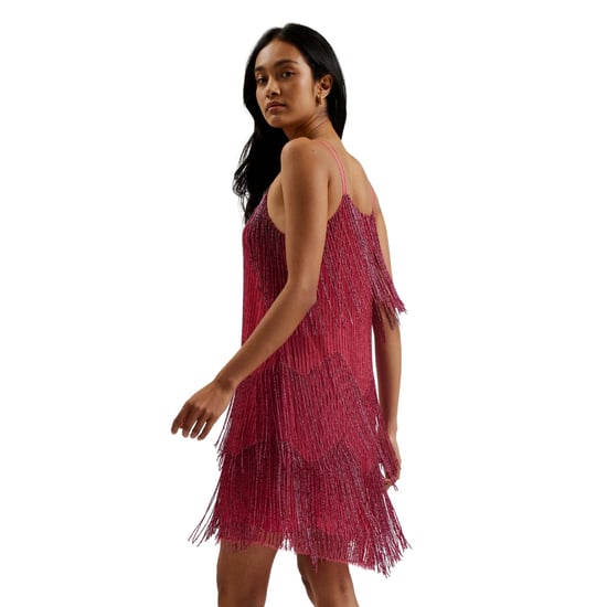 Minivestido Rosa Diveria De Ted Baker Con Borlas - Image 5