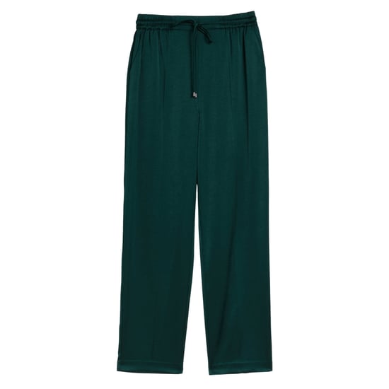 Pantalones Deportivos Ajustados De Satén Ted Baker Natori En Color Verde - Image 1