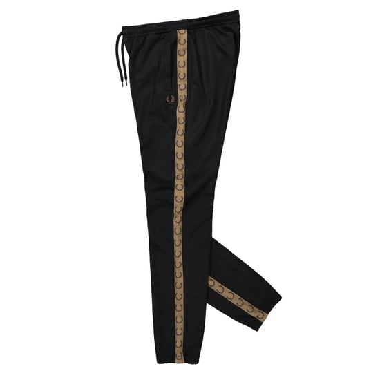 Pantalones Deportivos Negros Con Cinta De Temporada De Fred Perry - Image 3
