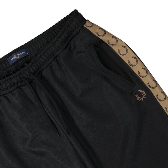 Pantalones Deportivos Negros Con Cinta De Temporada De Fred Perry - Image 4