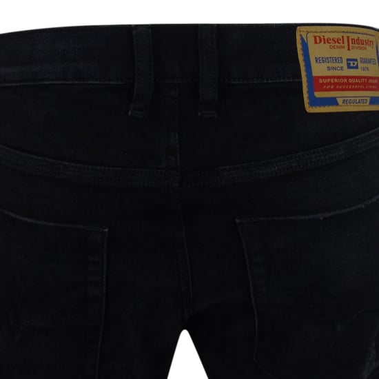 Vaqueros Diesel Tepphar-x De Mezclilla Negra - Image 3