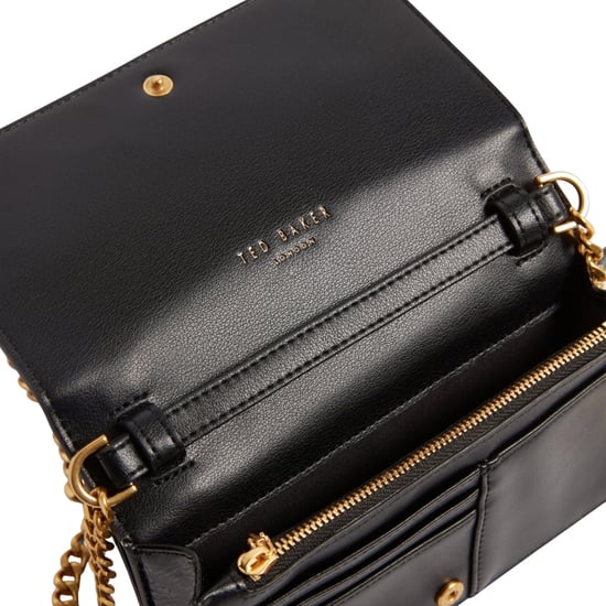 Bolso Bandolera Negro Con Solapa De Ted Baker - Image 3