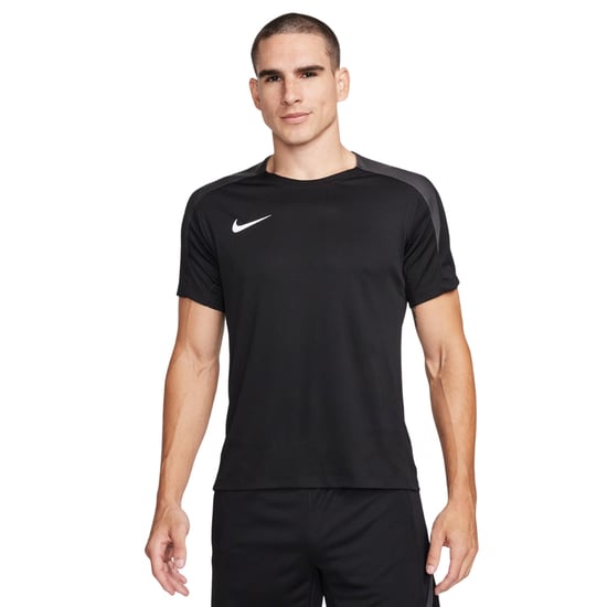 Camiseta De Fútbol Nike Strike Dri-fit De Manga Corta, Color Negro - Image 2