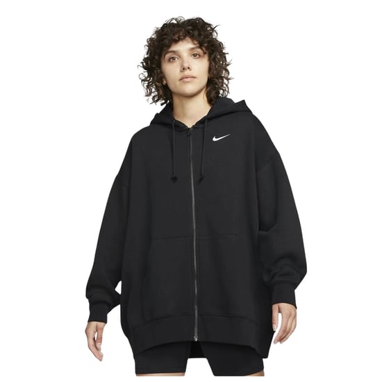 Sudadera Con Capucha Negra Extragrande Con Cremallera Completa Nike Essentials - Image 2