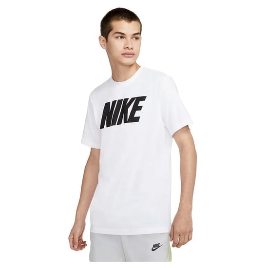 Camiseta Blanca Icon Block Para Hombre De Nike Sportswear - Image 2