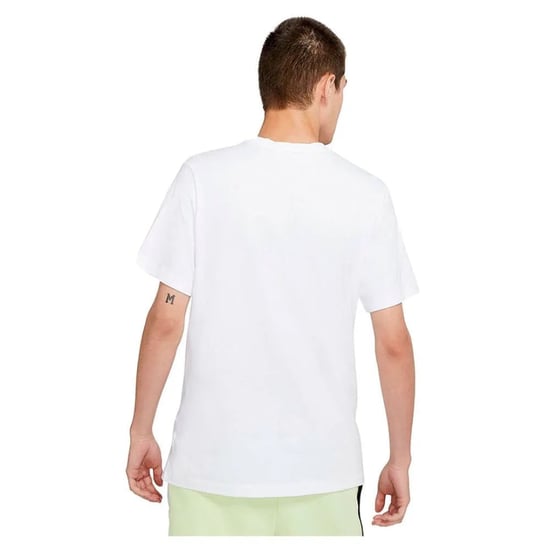 Camiseta Blanca Icon Block Para Hombre De Nike Sportswear - Image 3
