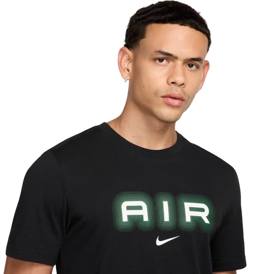 Camiseta Negra Con Estampado Gráfico Air De Nike Sportswear - Image 4