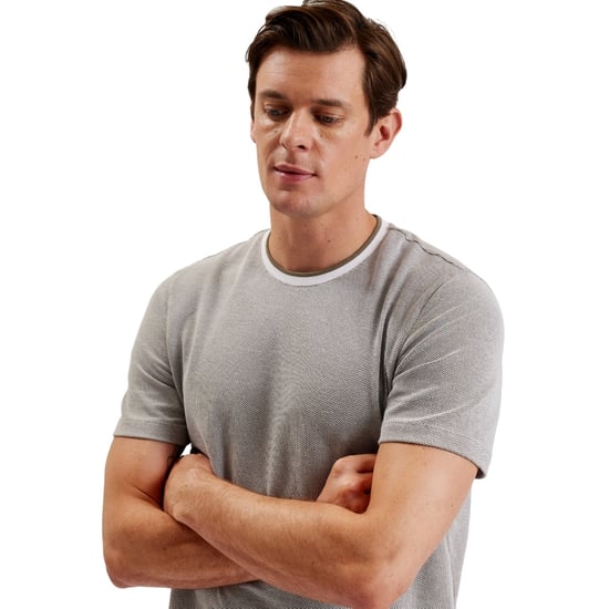 Camiseta Texturizada De Corte Regular Arlon De Ted Baker - Image 4