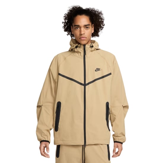 Chaqueta Nike Tech Woven Color Caqui Con Cremallera Completa - Image 2