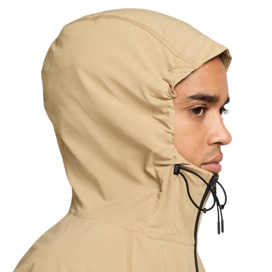 Chaqueta Nike Tech Woven Color Caqui Con Cremallera Completa - Image 5