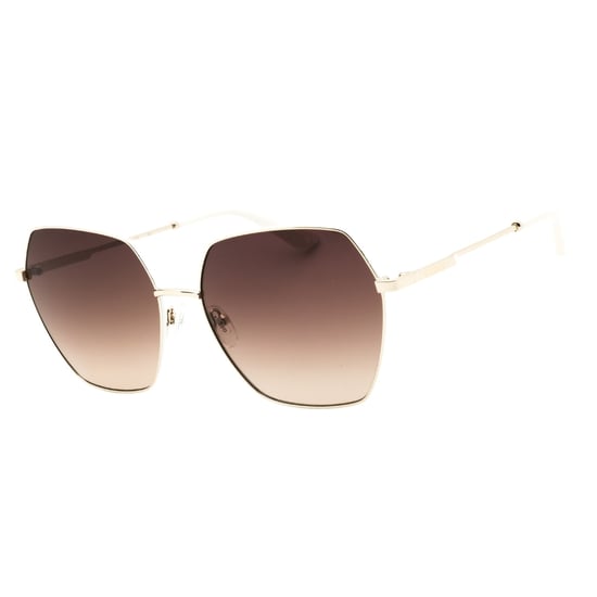 Gafas De Sol Guess Con Montura Dorada Y Lentes Marrones Degradadas - Image 2