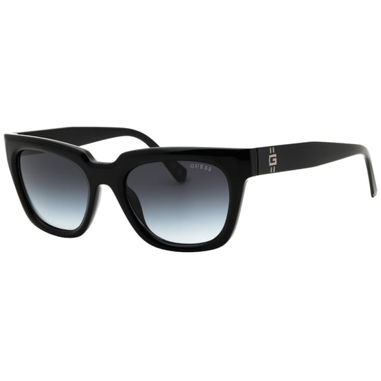 Gafas De Sol Guess Negras Brillantes Con Efecto Degradado Ahumado - Image 2