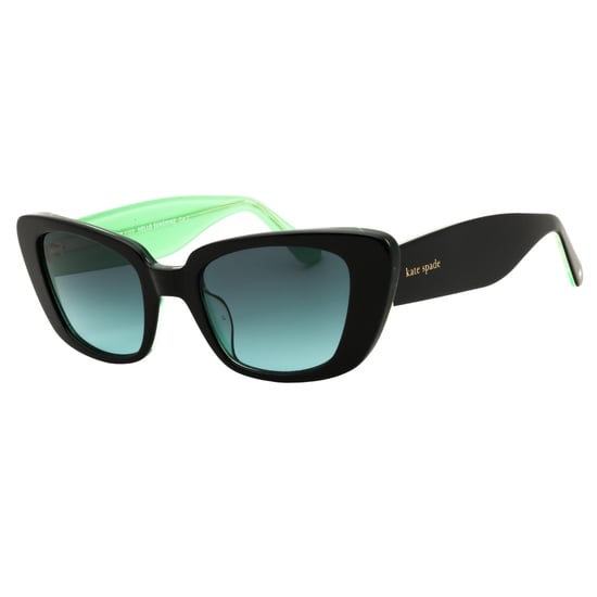 Gafas De Sol Kate Spade Fabia/s 07zj Ib Negro Verde/gris Verde Para Mujer - Image 2