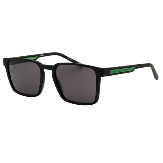Gafas De Sol Rectangulares Negras Mate De Tommy Hilfiger - Image 2